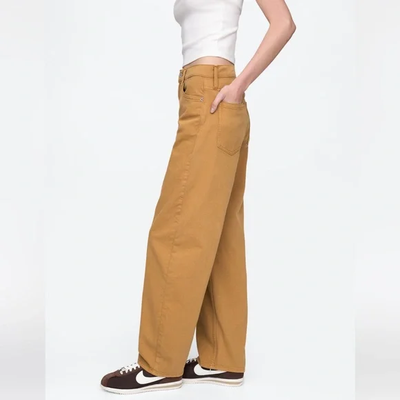 NWT GAP High Rise Barrel Jeans - Picture 4 of 5